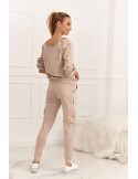 Alltags-Sportset für Damen, Beige 28130 – Online-Shop – Boutique